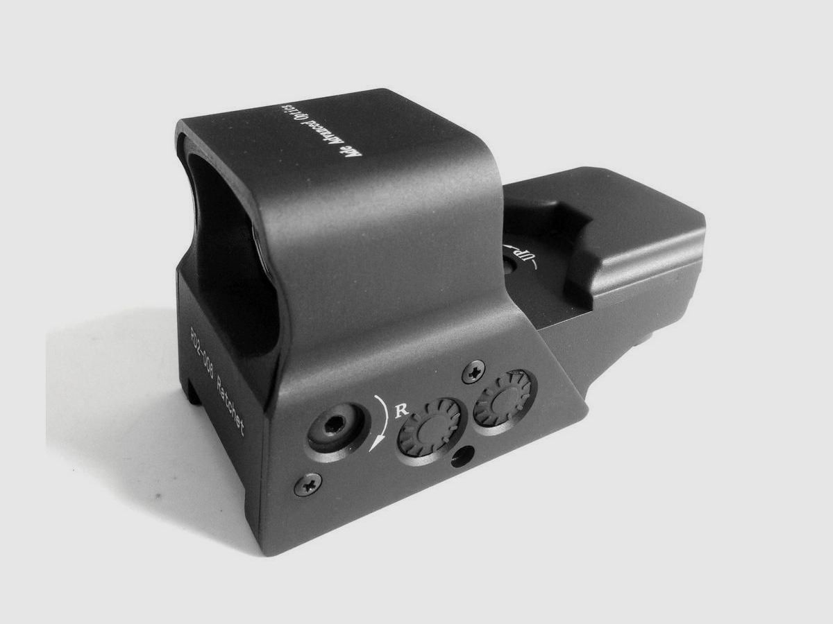 ADE RD2-006 Holo reflex sight met rode/groene stip en 8 digitale richtkruisen, afbeelding 2 van 24