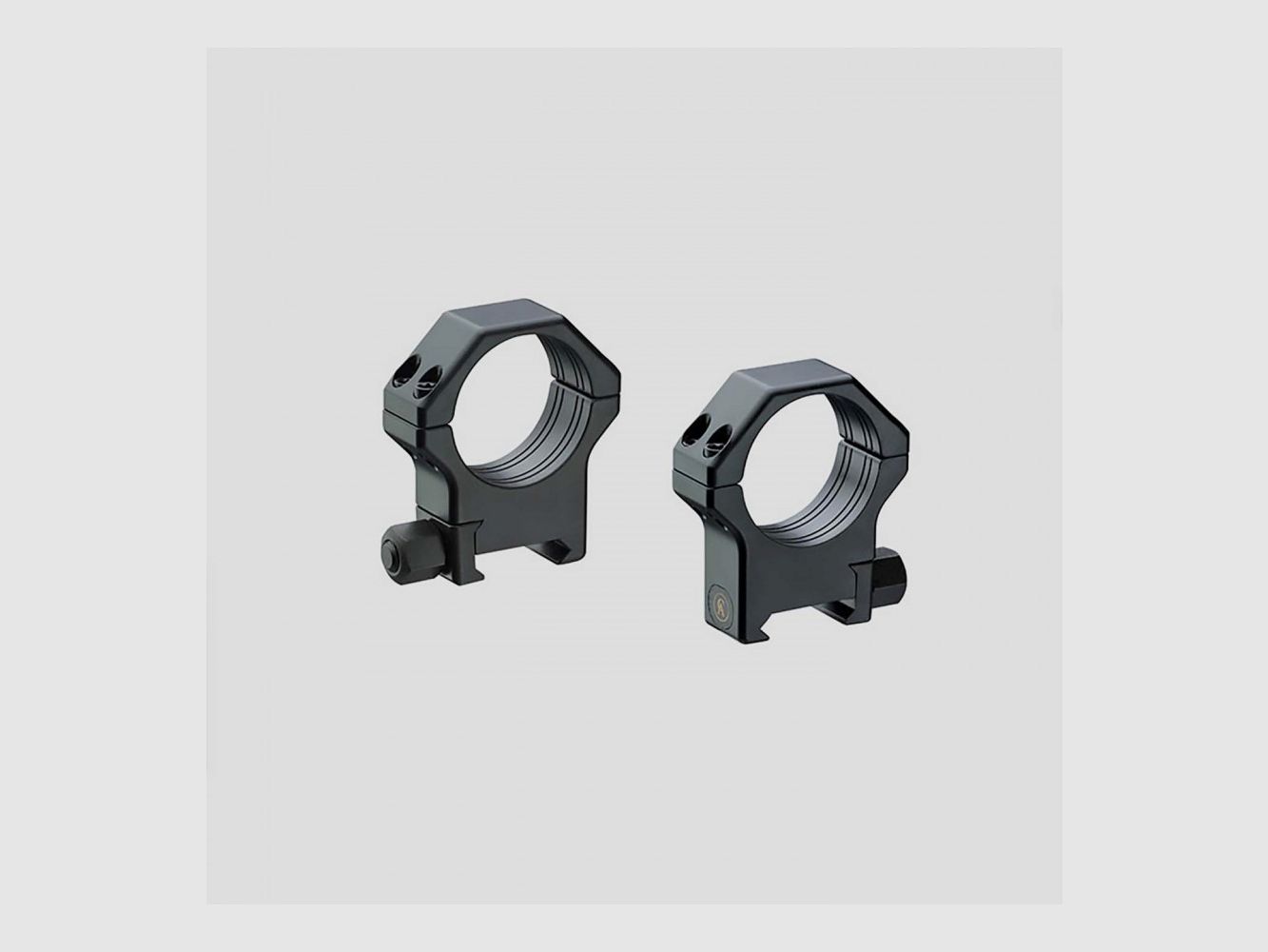 Anelli in acciaio temprato PICATINNY o WEAVER SPP01/B – Steel Picatinny Rings ø1” H 12 mm, immagine 2 di 2