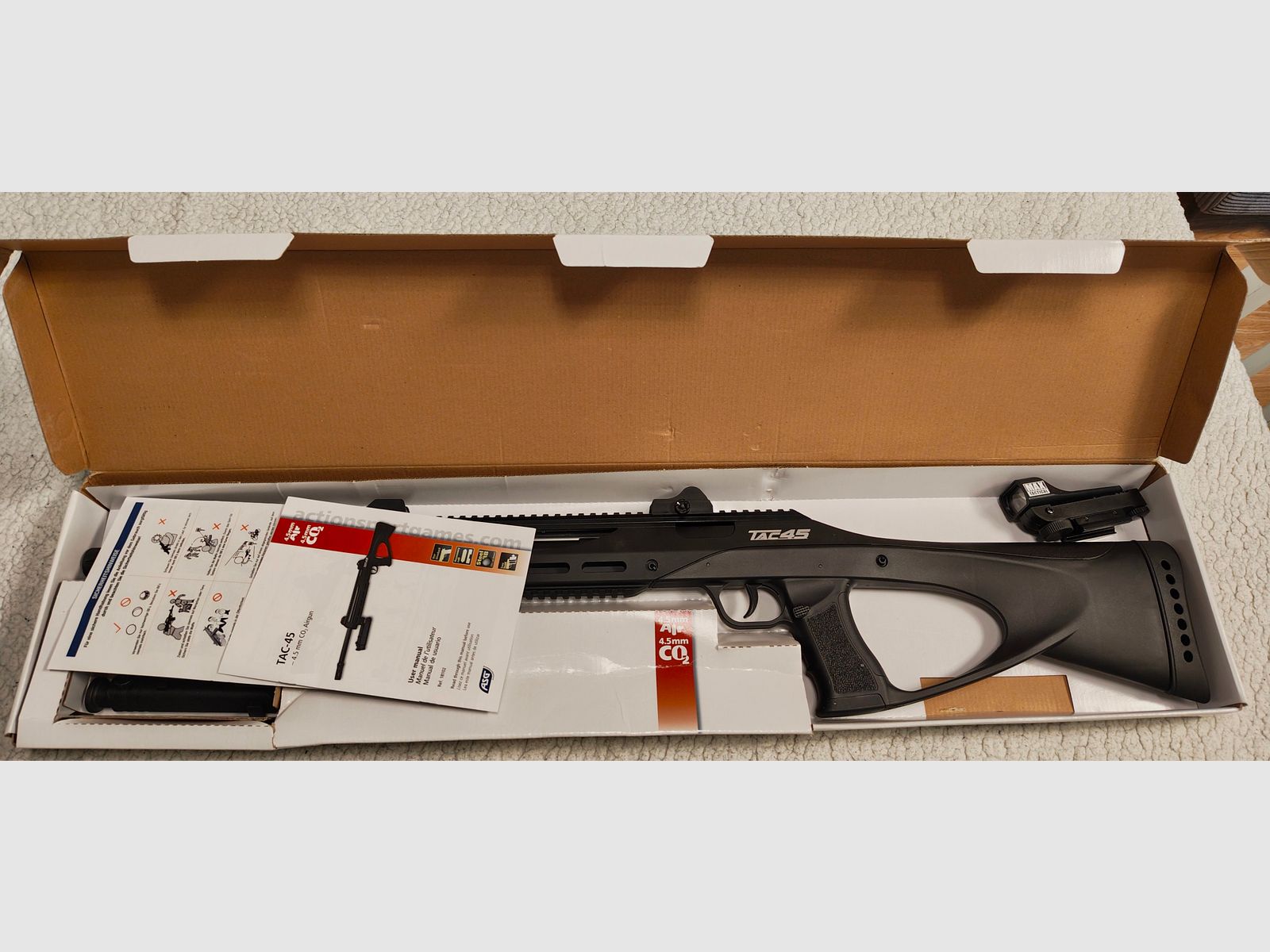 ASG TAC 45 Co2 Geweer gebruikt