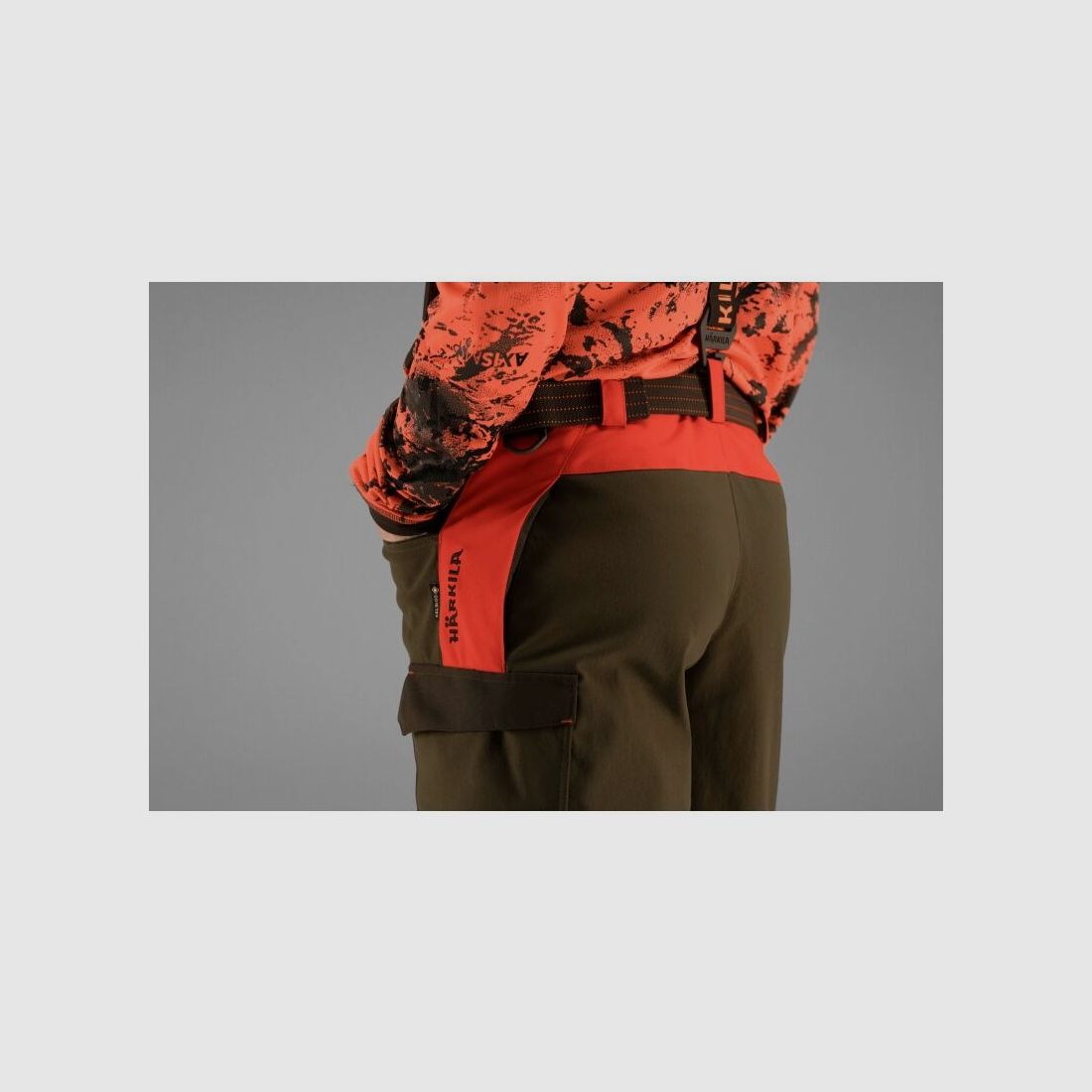 Härkila Herren Hose Wildboar Pro Orange blaze/Willow green