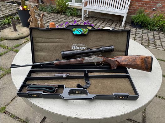 Blaser K95 in 6.5x65R inkl. Swarovski Habicht 3-12x50 und Waffenkoffer