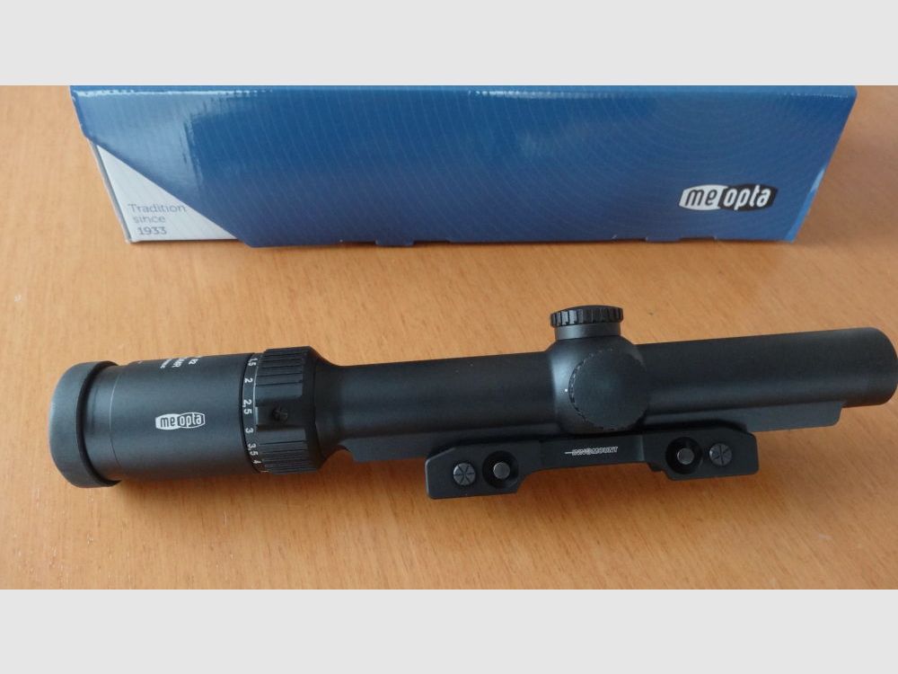 Meopta MEOPTA, SCOPE 1-6X24 MEOSTAR R2 WITH RAIL