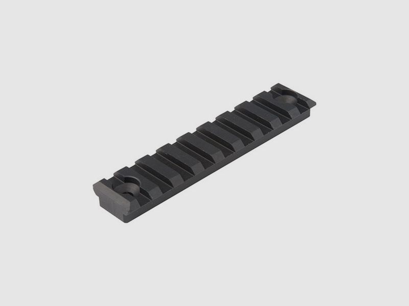 MIDWEST INDUSTRIES KEYMOD RAIL PICATINNY ALUMINUM BLACK 3.75″, image 1 of 3