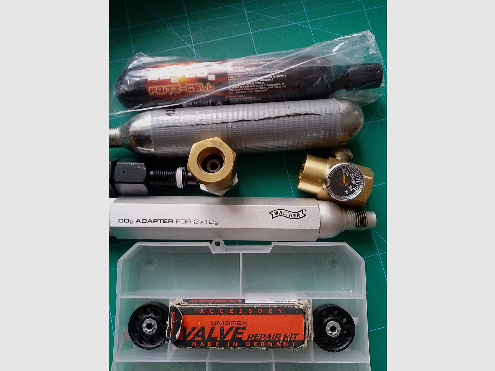 Airmagnum Hämmerli 4,5 mm CO2 karabinek adapter 12 gram 88 gram magazynek do wiatrówki diabolo zawór eksportowy