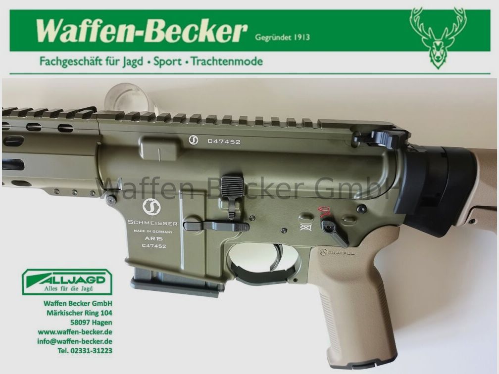 Schmeisser (Waffen Schumacher) Schmeisser AR15 M4FL Kal. .223Rem. 14,5" FDE