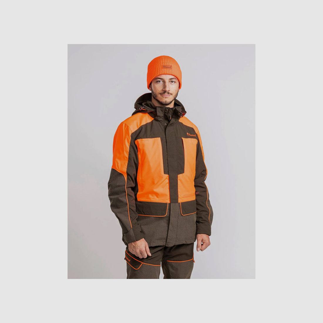 VESTE PINEWOOD THORN VERT/ORANGE, image 2 sur 4