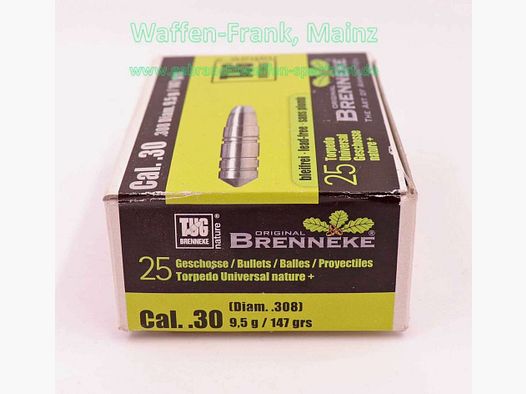 Brenneke - Berlín cartuchos de rifle .30 (.308)