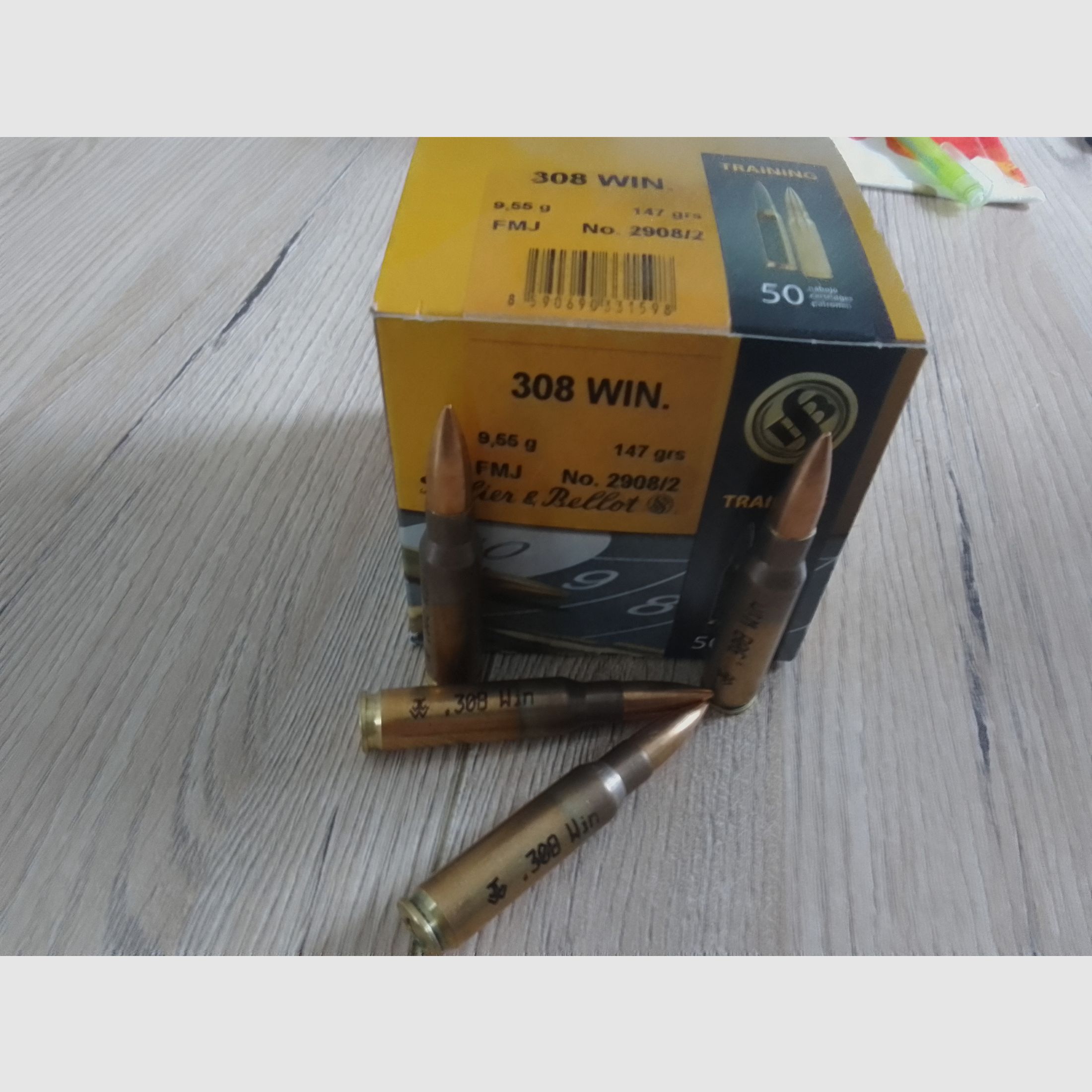 S&B 308 Win.