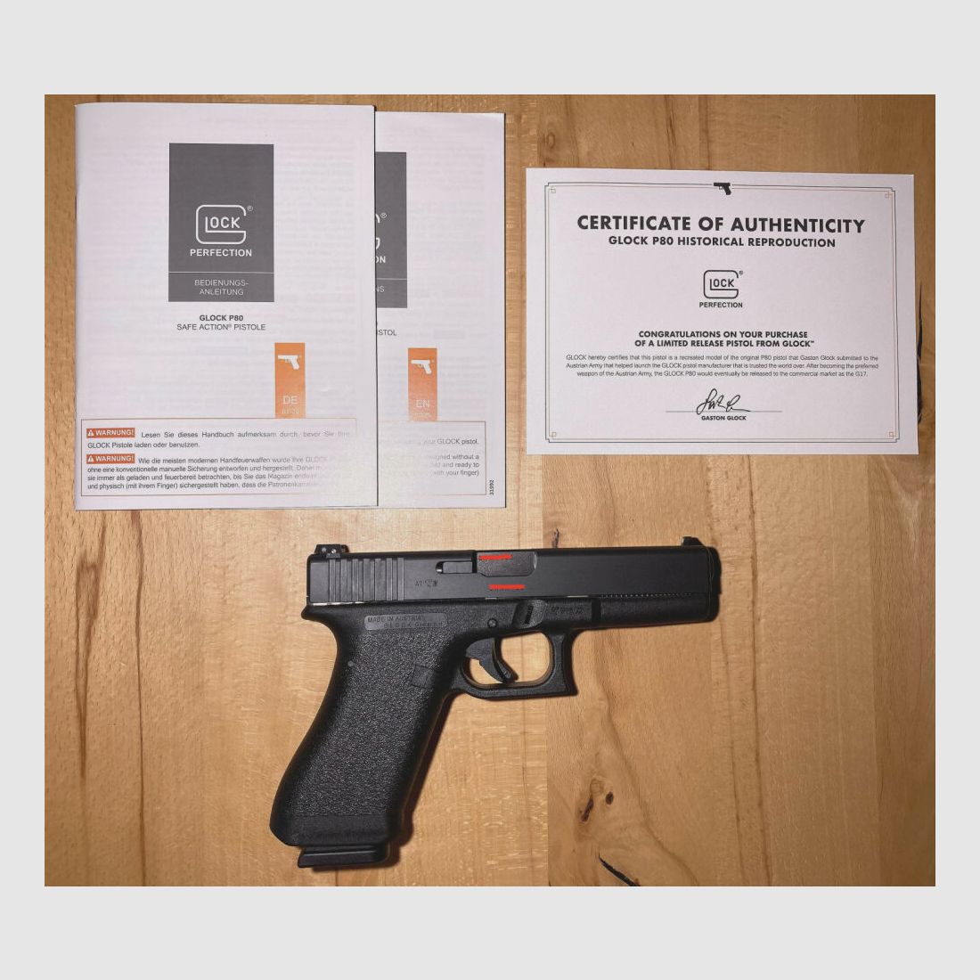 Glock P80 - Edición del 40 aniversario