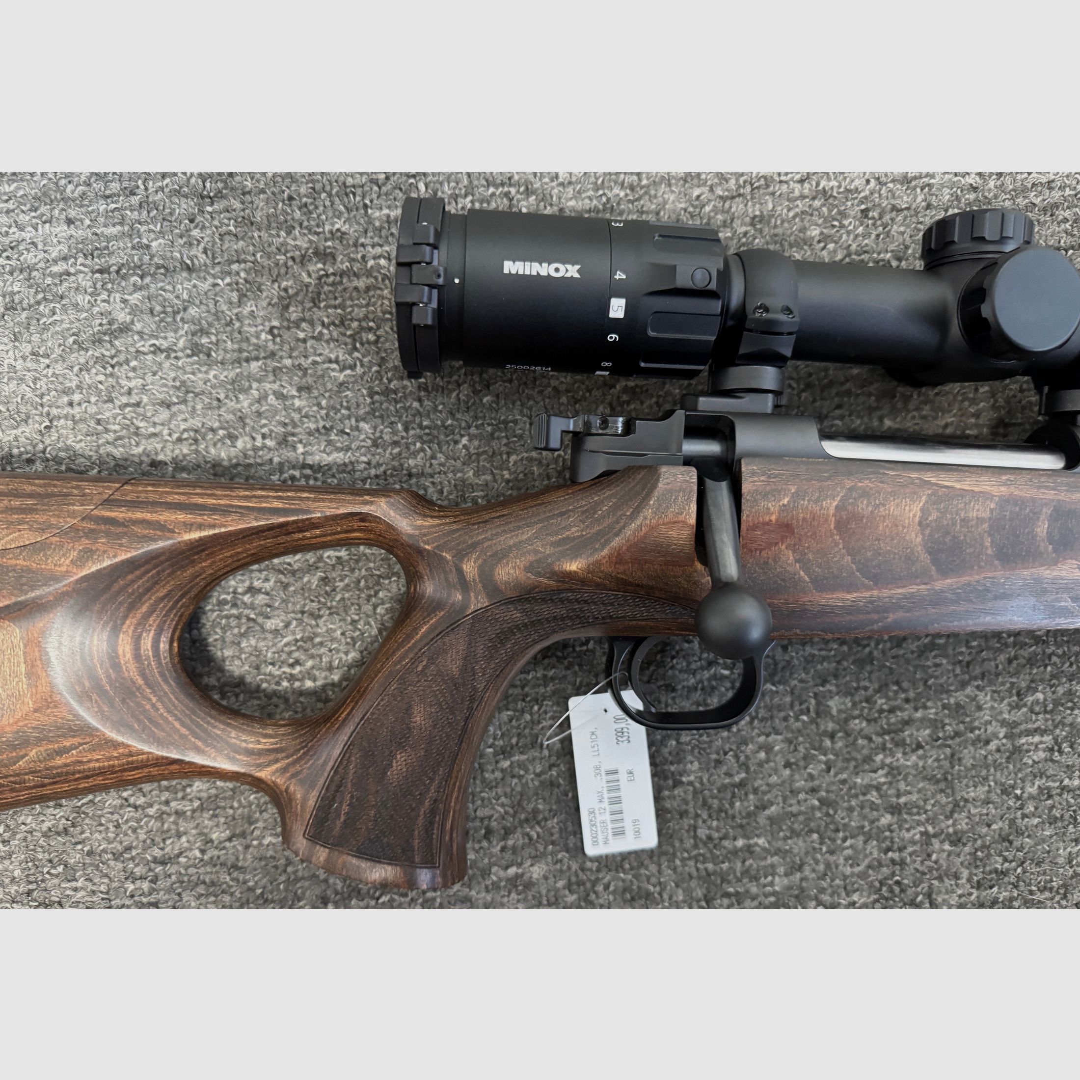 Mauser 12 MAX, .308, M15x1, LL 51cm, Minox Allrounder 2-10x50