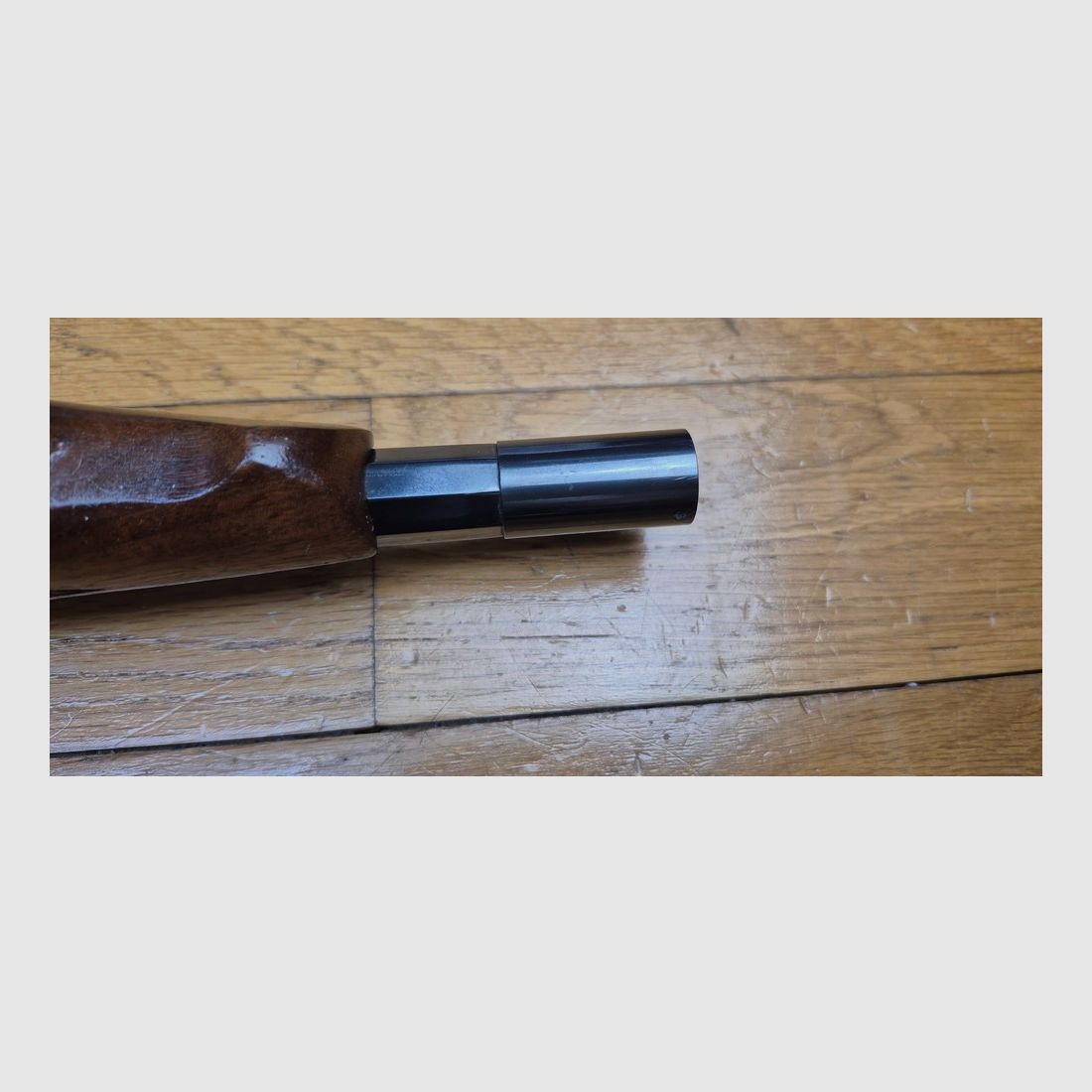 Redoutable Pistole Thompson Center – Modell Contender – Lauf 8 Zoll! – Selten im Kaliber 44 Magnum und 44 Special – Waffe von Rochester aus Ende 1972 – Gute Hölzer – Unverzichtbarer Pachmayr-Griff – Wunderschöner Lauf mit Mündungsbremse – Exzellente Mechanik und Abzug – Schöne Trainings- und Präzisionswaffe – TBE/TBE+, Bild 16 von 29