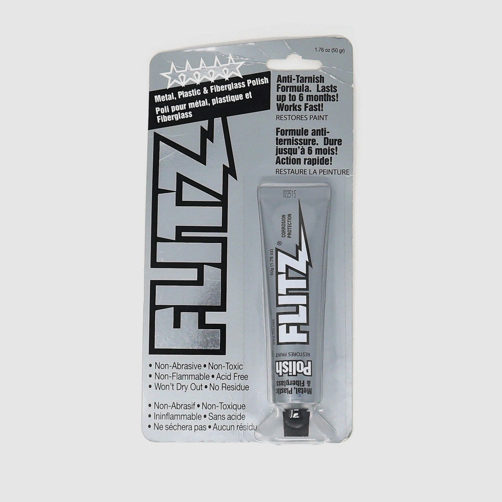 Flitz Polish – non-abrasive polishing paste (1.76 oz. 50 gr)