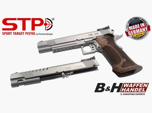 STP	 TM 28 6.0 mit Nill Match-German-Master Griff und TM Skeleton Wechselsystem 9mm Luger und BOMAR Visierung