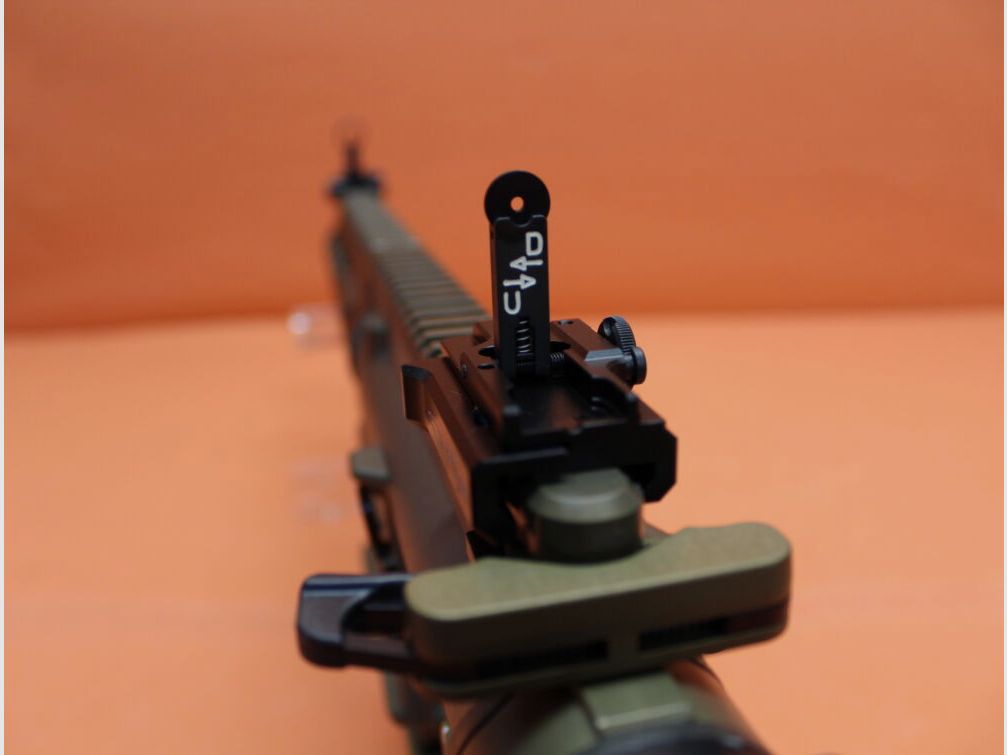 Heckler&Koch Ha.Büchse .308Win Heckler&Koch/H&K MR308 A3 13" Lauf RAL8000 HKey, Gas-Piston-System HK417/G28