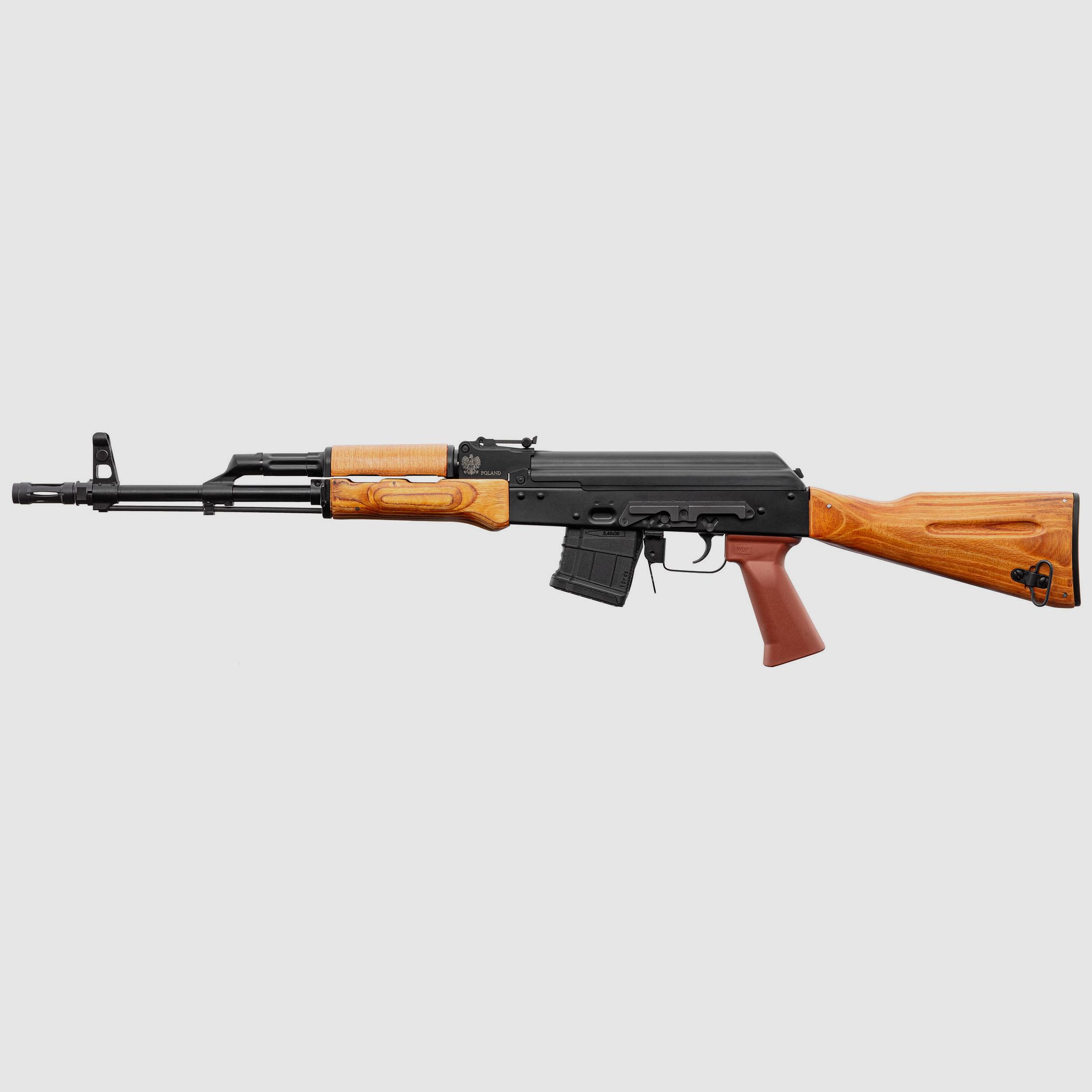 Carabina AK 47 WBP Jack calcio in legno Cal. 5,45×39, immagine 4 di 4