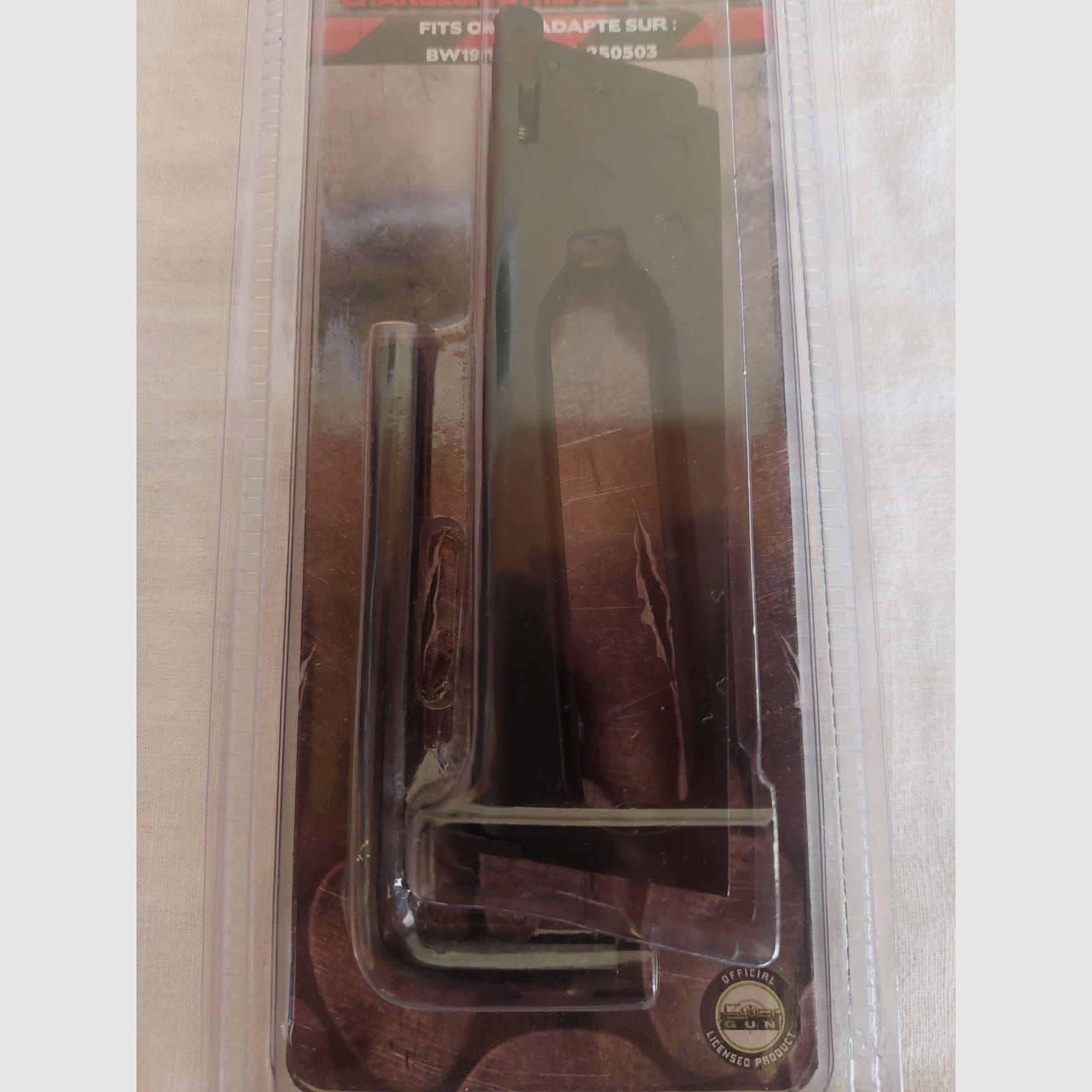 Spare magazine for Colt 1911 / Colt 1911 Rail Gun co2