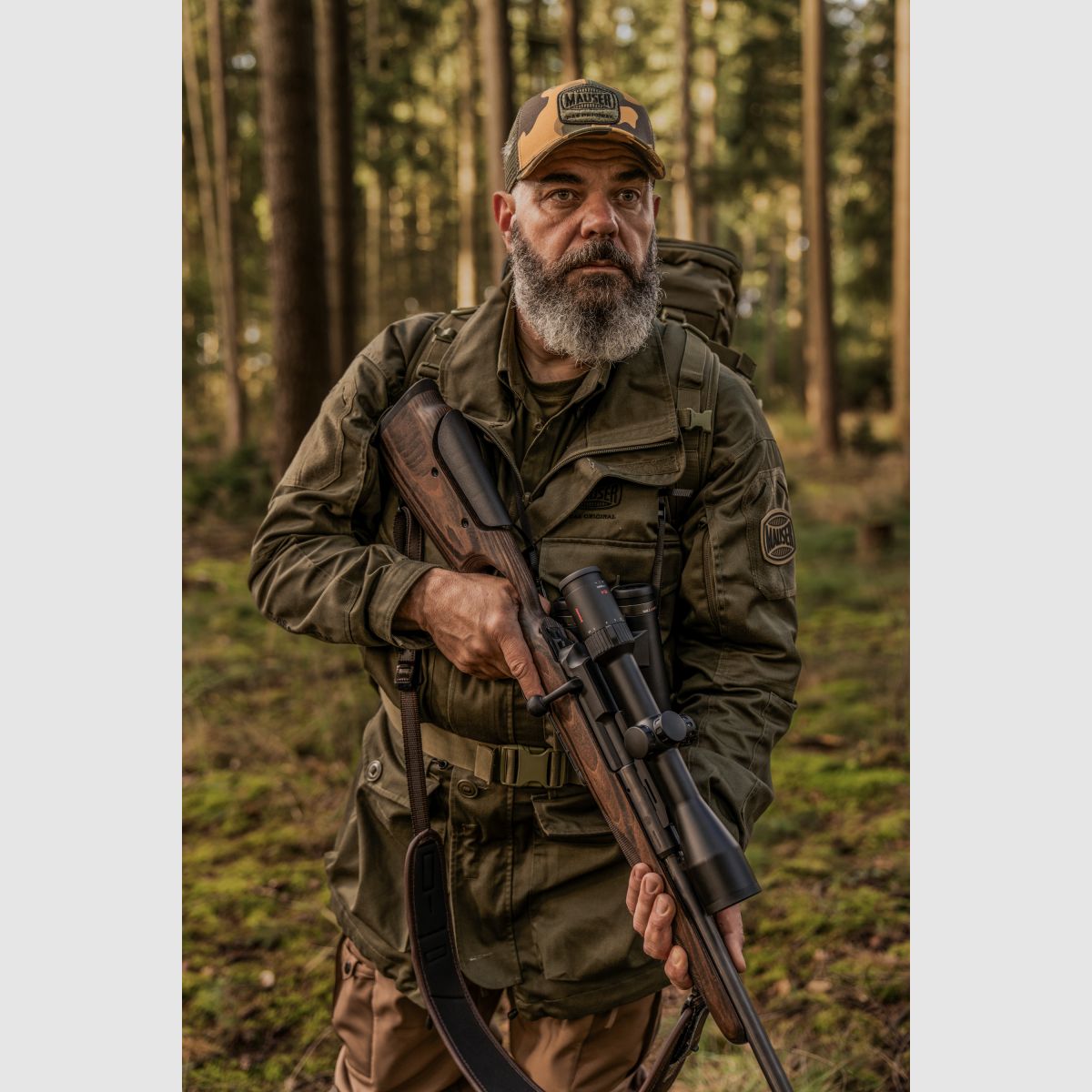 MAUSER 25 MAX ohne Visierung mit Gewinde M15x1; LL 51cm; .30-06 Spr.