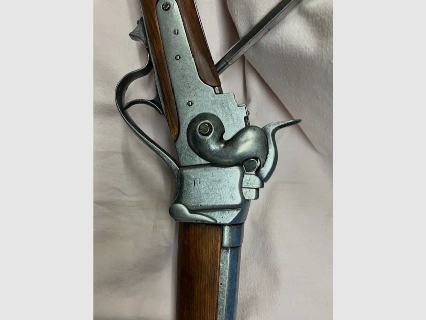 Sharps Carbine New Model 1863 "Buffalo" decoration by Göde (Item No. 1)