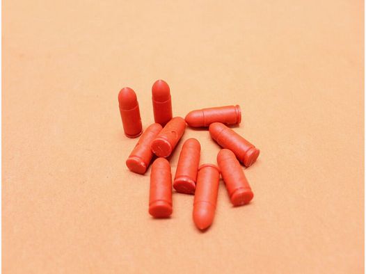 FAB Defense FAB Defense PDA: Munizione di manovra 9mmLuger Polimero rosso/ Proiettili finti VE 10 pezzi