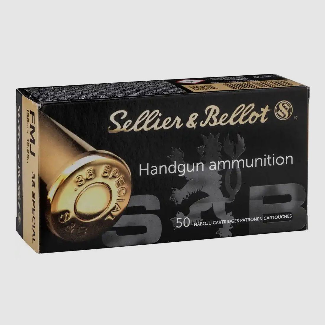 .38 Spec. Vollmantel 10,24g/158grs. Sellier & Bellot