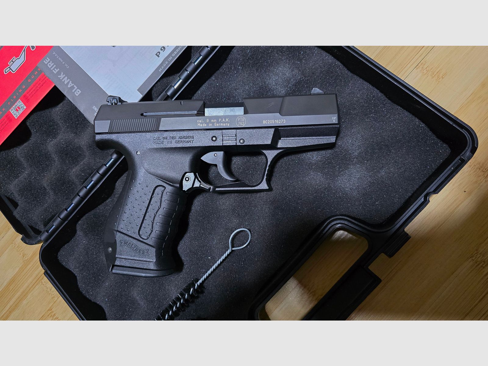 Walther P99 SV pistola a salve 9mm PAK nera