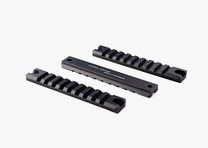 HERA Siderail set di 3 guide di montaggio per HK USC, Picatinny con scanalature trasversali, alluminio, nero