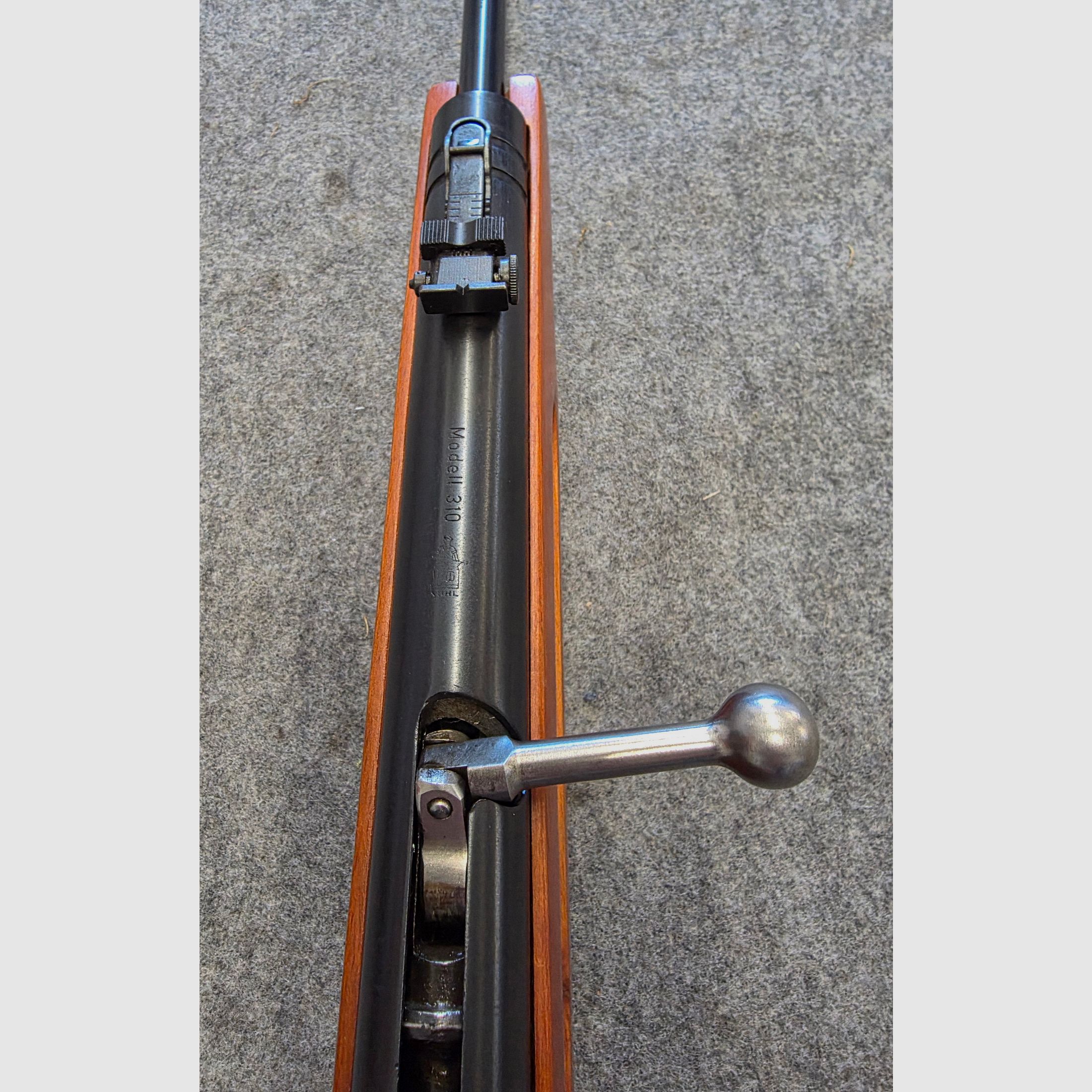 Haenel Mod. 310-4 sporting stock in collector condition not restored, bolt action 310, image 6 of 9