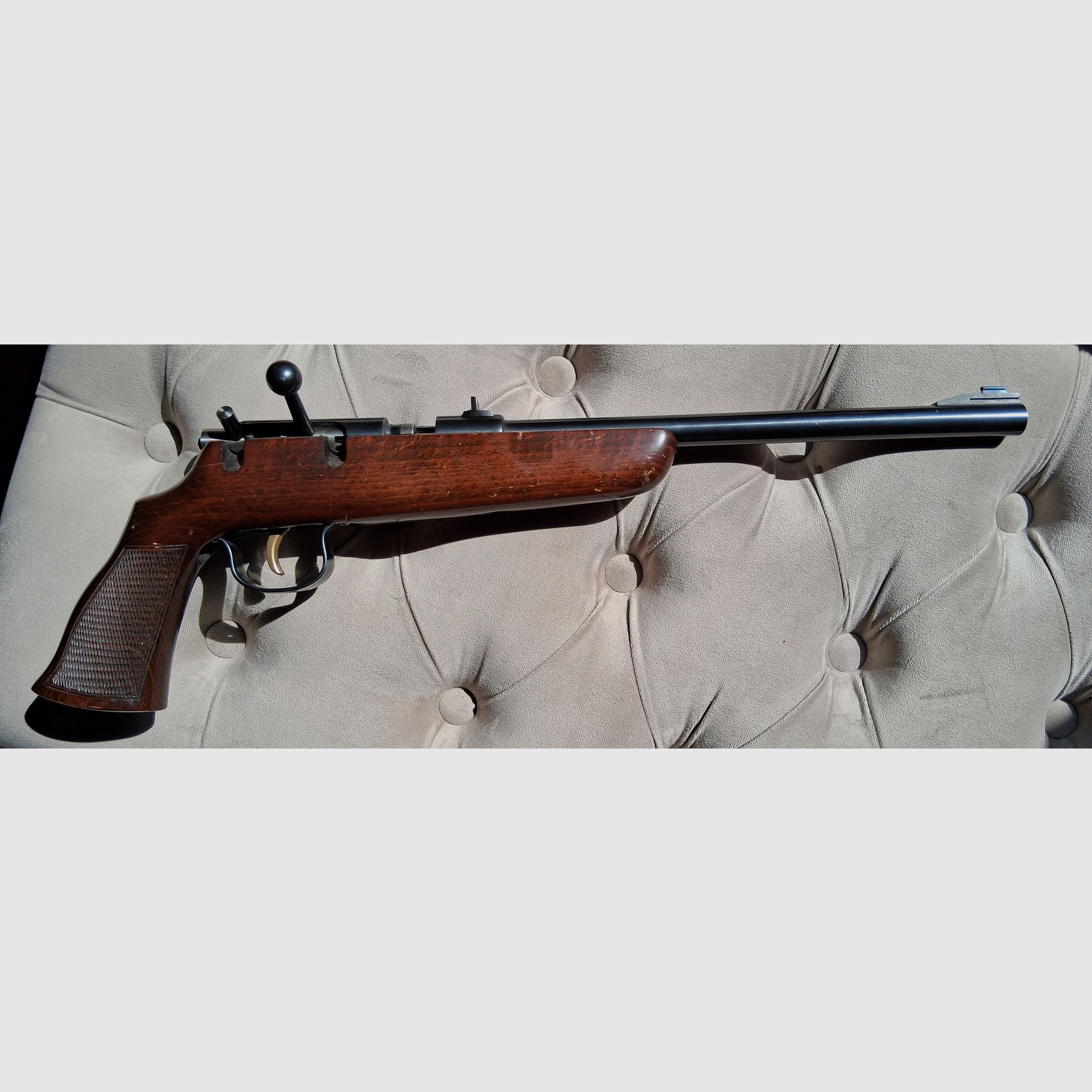 Voere rare single-shot pistol in 4mmRl with F mark and PTB110 Rare collector's item