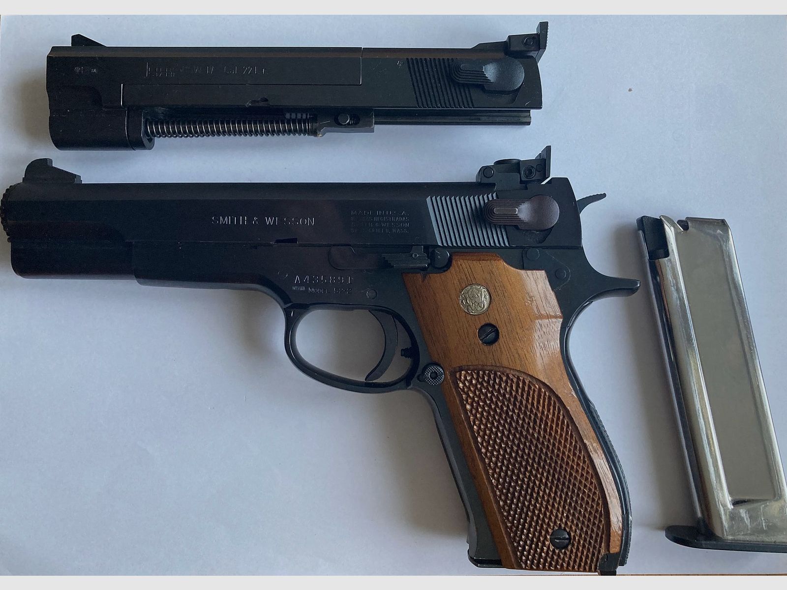 Smith & Wesson M52 inkl. Wechselsystem Peters Stahl .22 l.r. – Komplettset