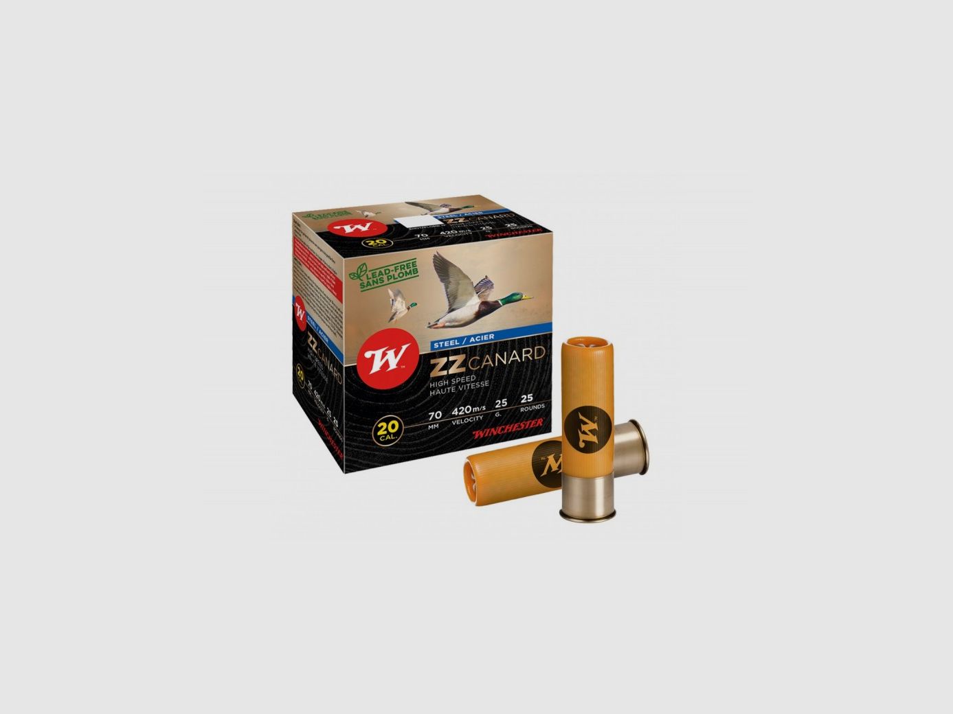 WINCHESTER ZZ ENTE PATRONEN KAL. 20/70 25 GRS N°4