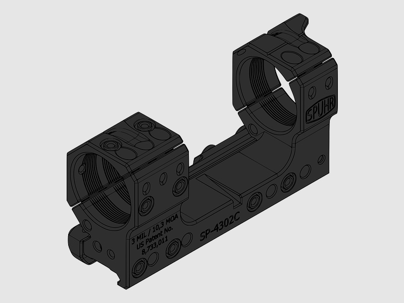 Spuhr block assembly 34 Gen3 H 38 / 21 mm 3MIL PIC