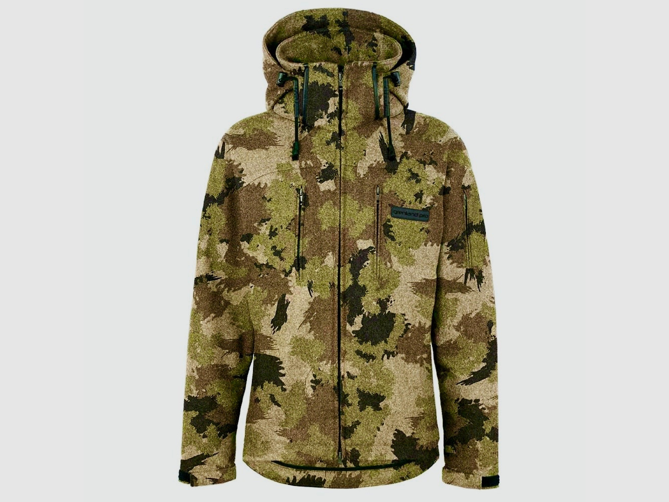 Kernige Camo Lodenjacke Hedlund Grenland Pro Silent Forest / TOP QUALITÄT UND PREISLEISTUNG