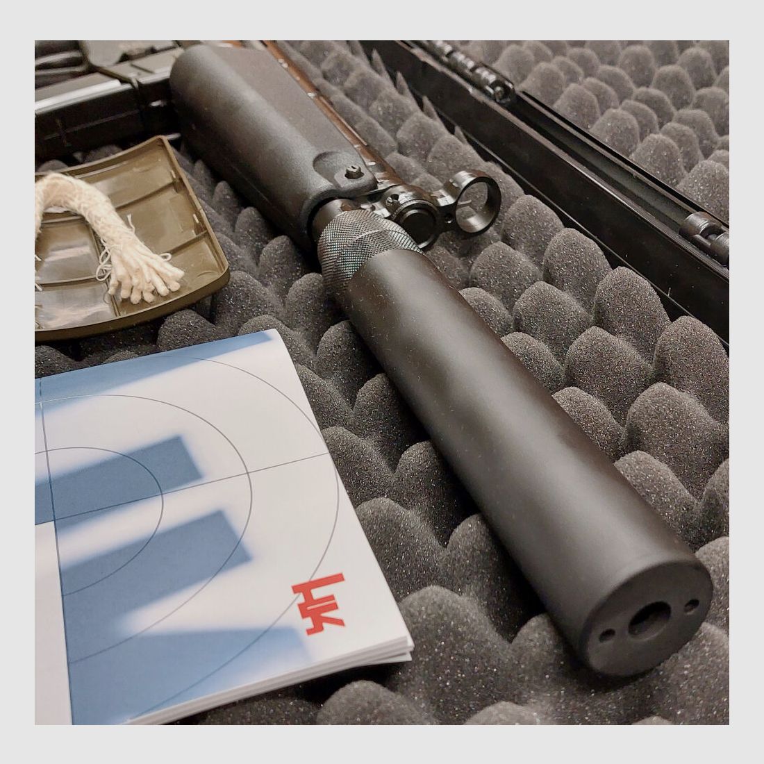 Heckler & Koch ANGEBOT - KOMPLETT-SET SLB Heckler & Koch HK SP5 SD 9x19 Inkl.Schalldämpfer Zivil.MP5 SD