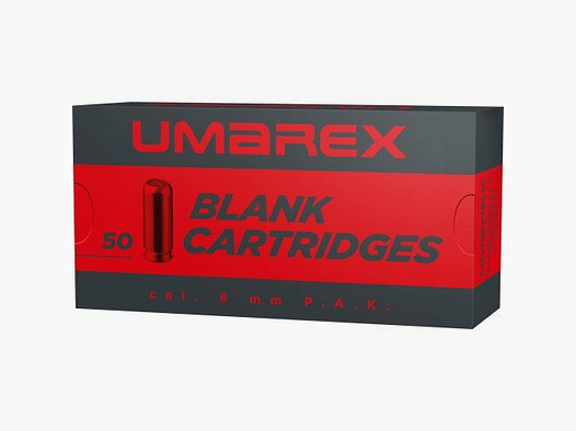 Umarex Platzpatronen 8 mm P.A.K., 50 St.