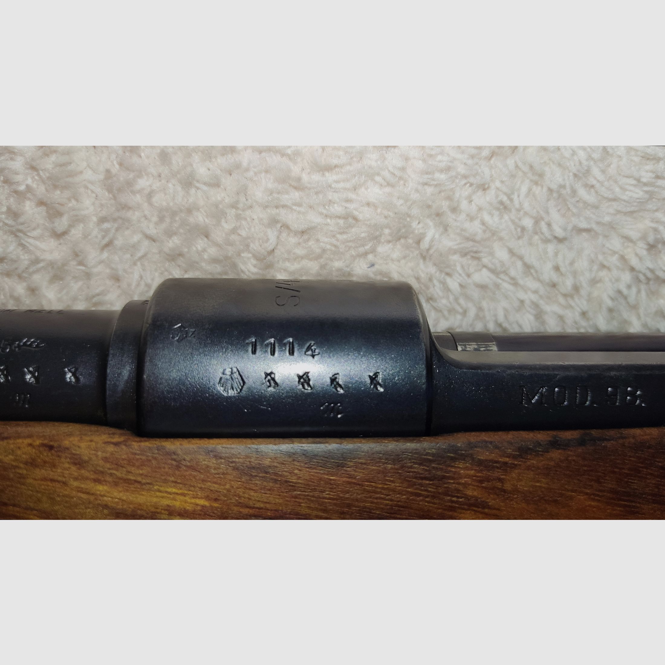 Mauser Karabiner 98k k98 Oberndorf S/42G 8x57 1935 Wehrmacht Ordonanz incl. bayonet sidearm 98