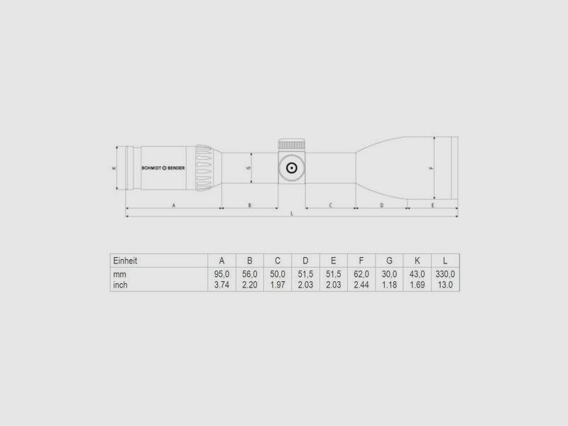 Luneta myśliwska Schmidt & Bender 2,5-10x56 Zenith FlashDot Krzyż FD7