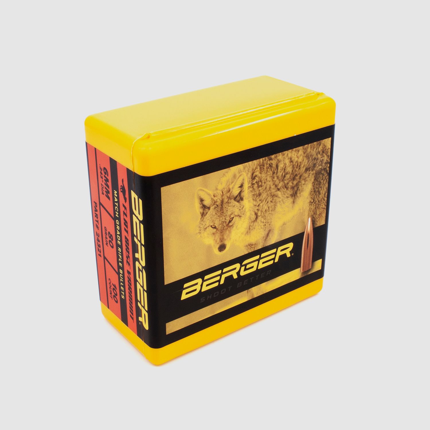 Proiettile Berger 6mm/.243 FB Varmint 80GR 100 pezzi
