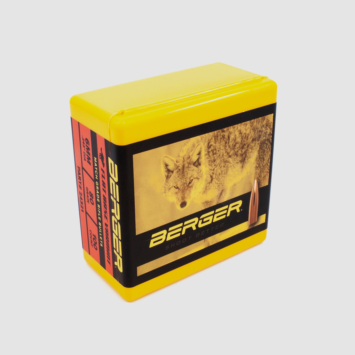 Proiettile Berger 6mm/.243 FB Varmint 80GR 100 pezzi