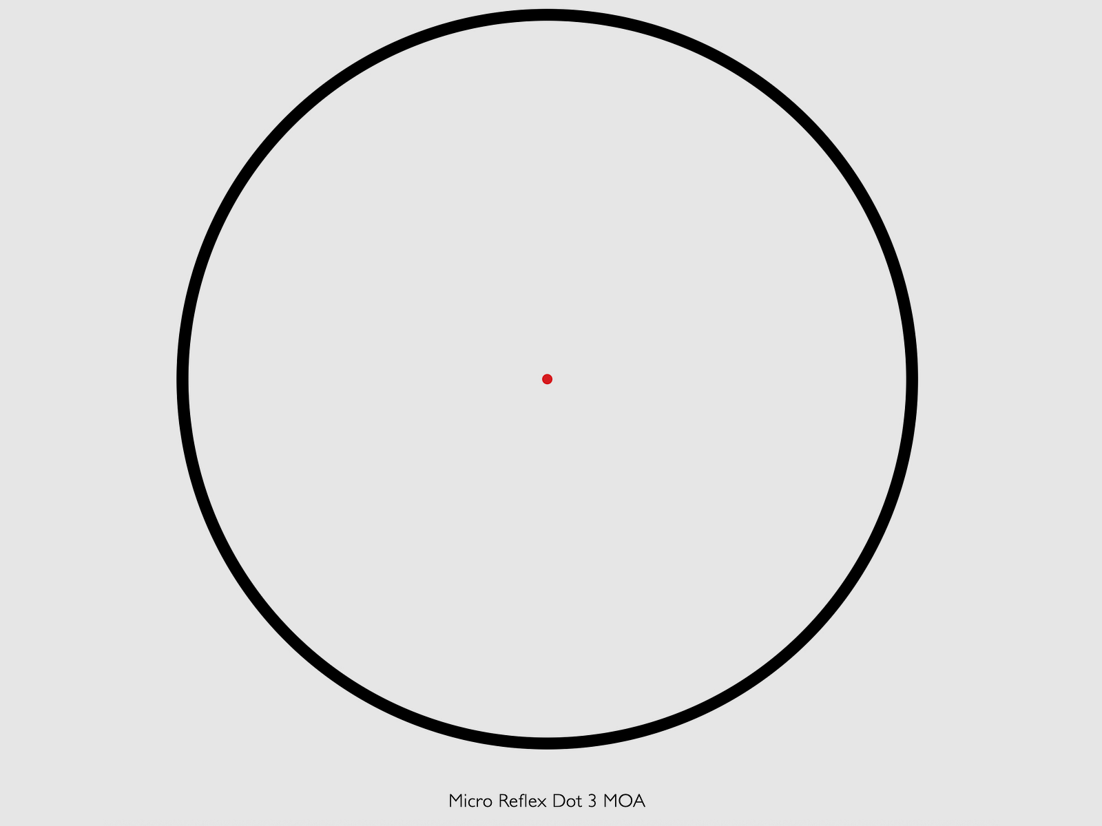 HAWKE viseur point rouge 12106 Vantage 1x25 9-11mm 3 MOA