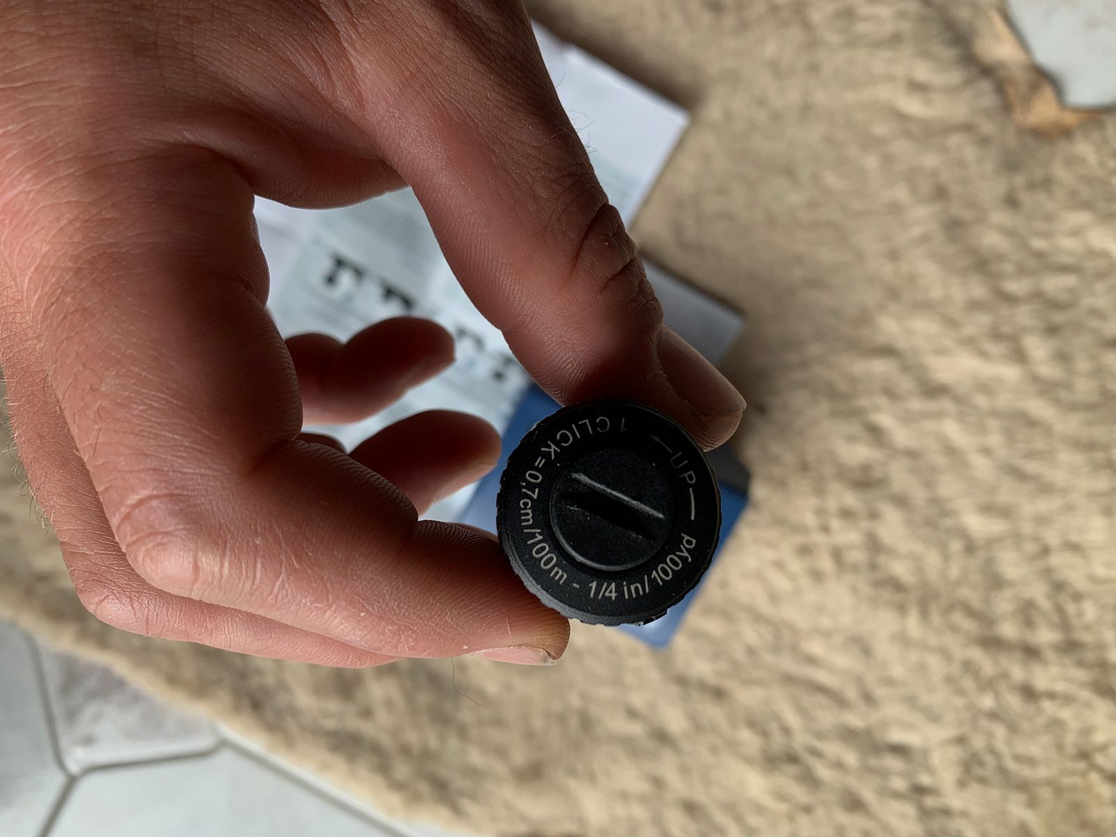 Meopta ASV reticle quick adjustment for Meostar R2 0.7