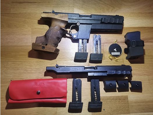 Sportpistole Hämmerli 280  Kaliber .22lfB und Wechselsystem .32 zu verkaufen