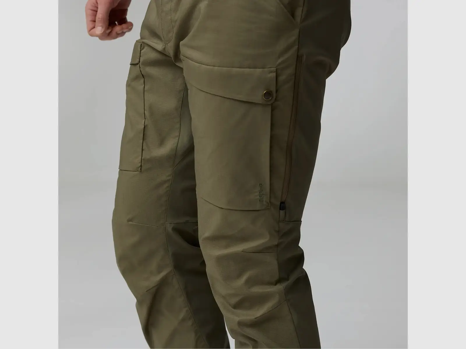 Fjällräven Abisko Hybrid Trailhose M, laurel green, Bild 5 von 10