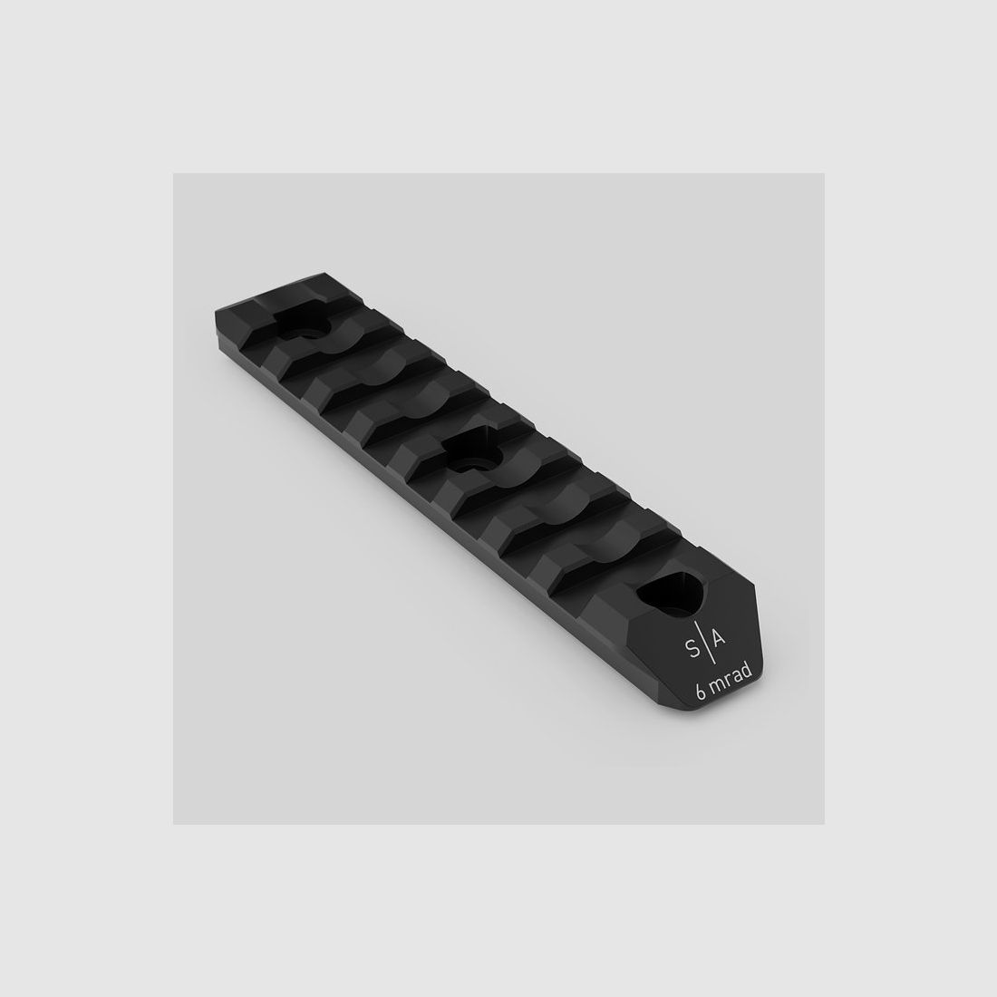 SA Picatinny Rail M-LOK 6mrad – Silver, image 3 of 3