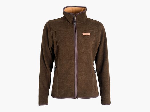 Woodline Fleecejacke Bolmen Braun Damen - 38