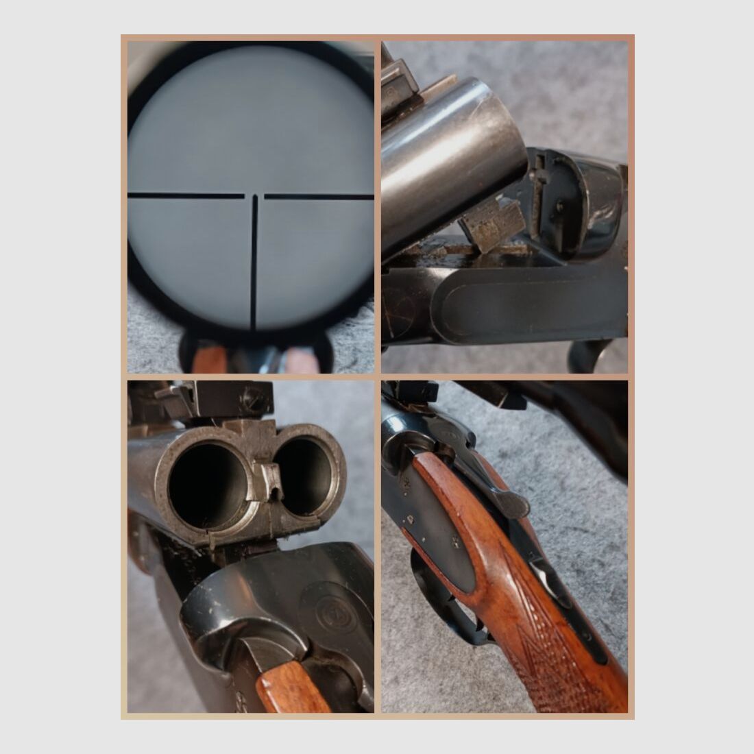 BRNO Doppelflinte mit ZF Zeiss Jena ZF4