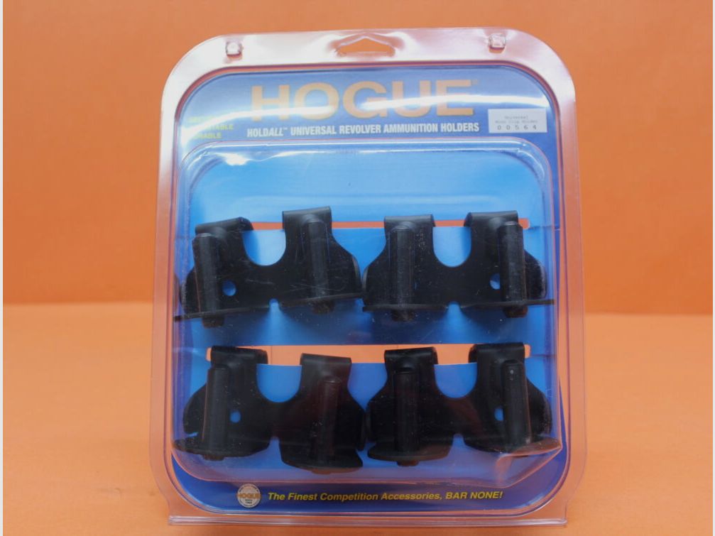 HOGUE HOGUE HoldALL Moon Clip Holder (00564) Universel VE 4 St. Double support en polymère noir avec clip de ceinture