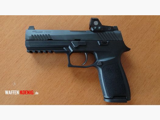 Pistolet Sig Sauer : SIG SAUER P320 RX FULLSIZE AVEC ROMEO1 CAL. 9MM LUGER