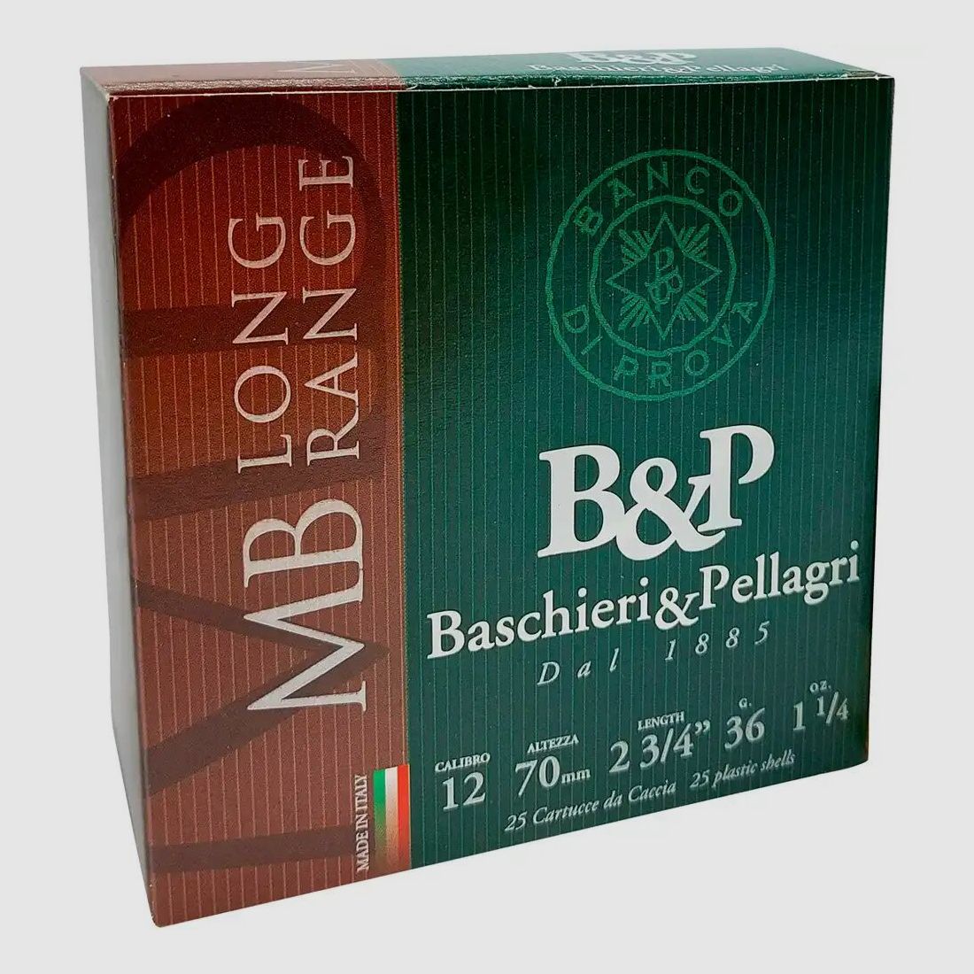 Baschieri & Pellagri B&P 4MB Long Range 3,5mm 36g - 25 Stück