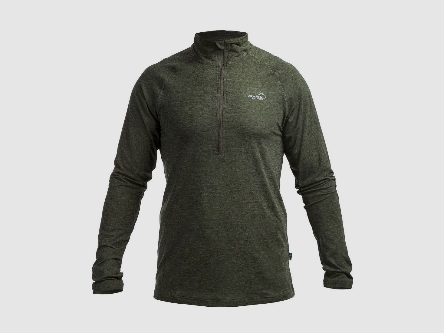 Arrak Outdoor Action Funktionsshirt Herren Olivgrün - 4XL