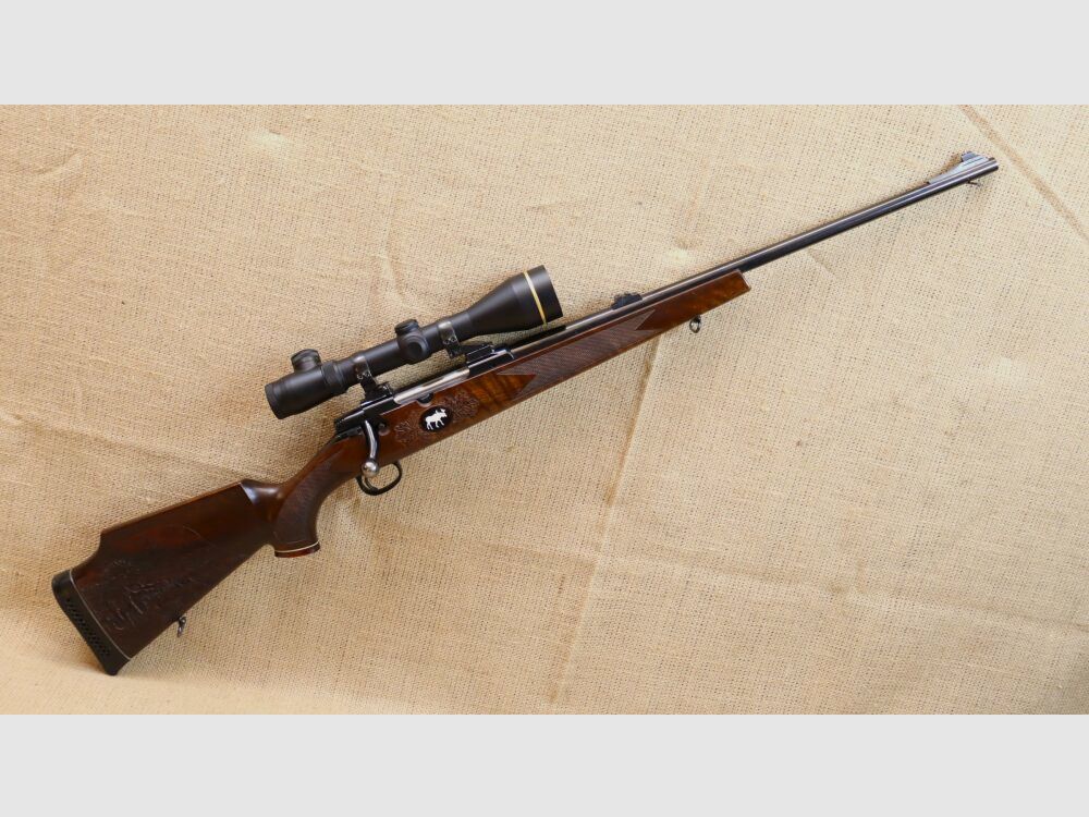 Kongsberg Lakelander Mod. 389 avec lunette Leupold calibre 9,3x62